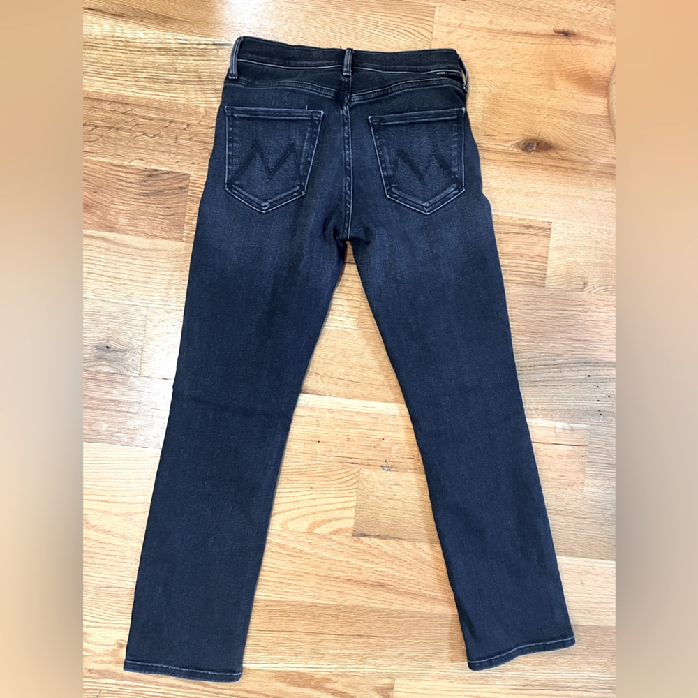MOTHER Mid Rise Dazzler Deep End Wash Size 26